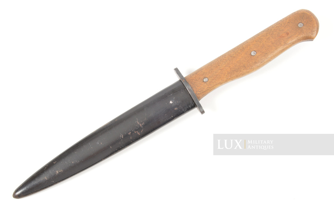 German Heer / Waffen-SS combat fighting knife, « Bowie blade » - photo 9