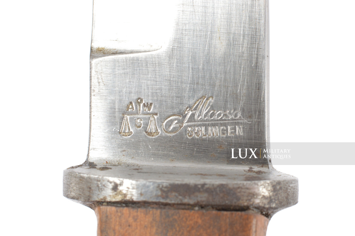 Couteau de combat Heer / Waffen-SS, « AWS ALCOSO » - photo 14