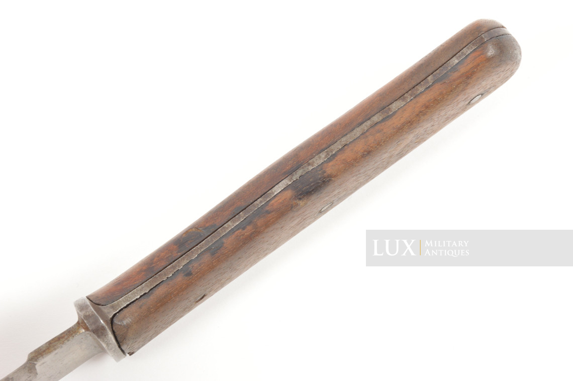 Couteau de combat Heer / Waffen-SS avec une rare variante de fourreau, « F.W. Höller » - photo 19