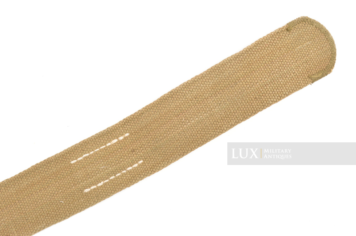 Unissued German Heer / Luftwaffe Tropical EM's combat web belt, « 1942 » - photo 10