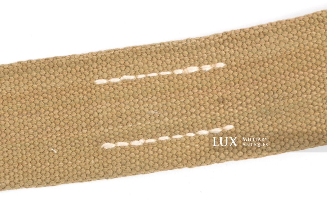 Unissued German Heer / Luftwaffe Tropical EM's combat web belt, « 1942 » - photo 11