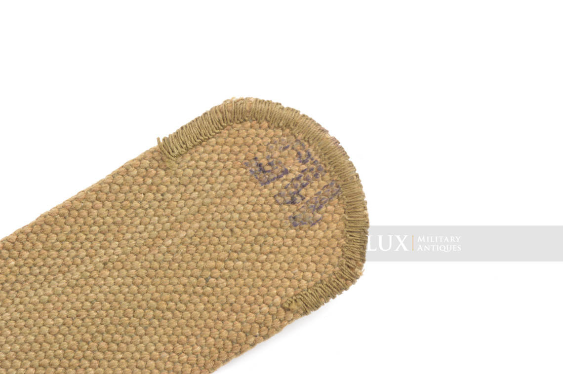 Unissued German Heer / Luftwaffe Tropical EM's combat web belt, « 1942 » - photo 14