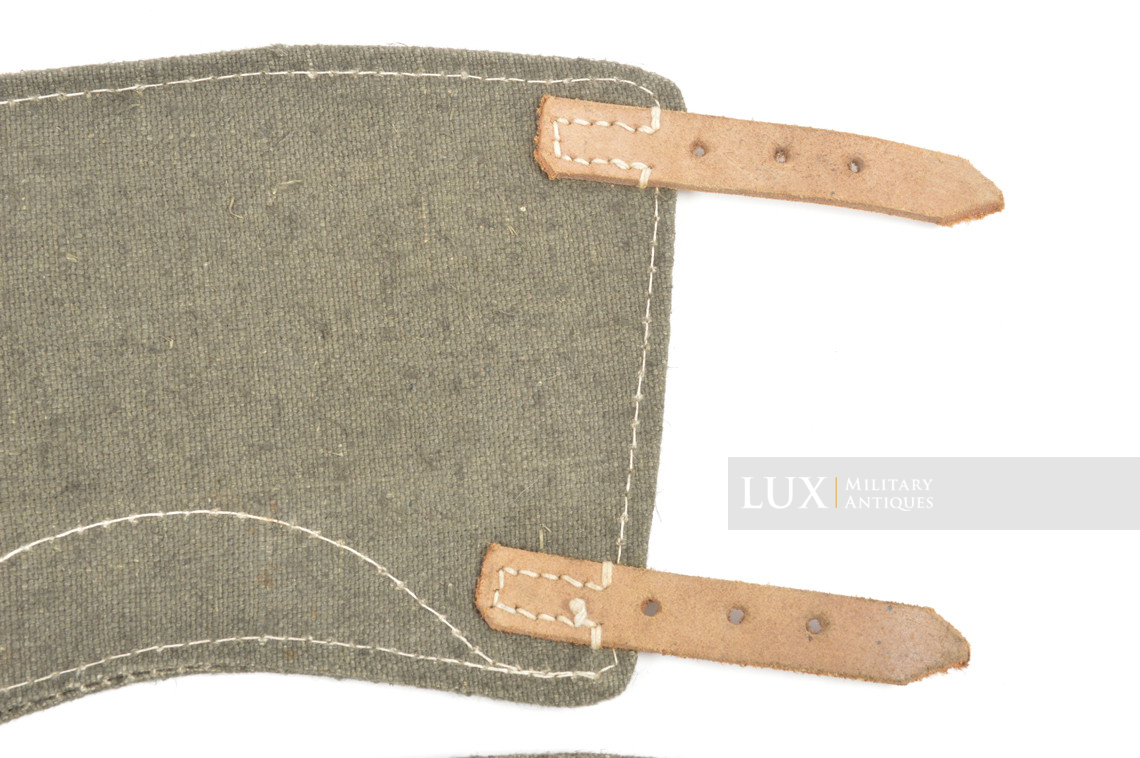 Unissued late-war Heer / Waffen-SS gaiters - photo 9