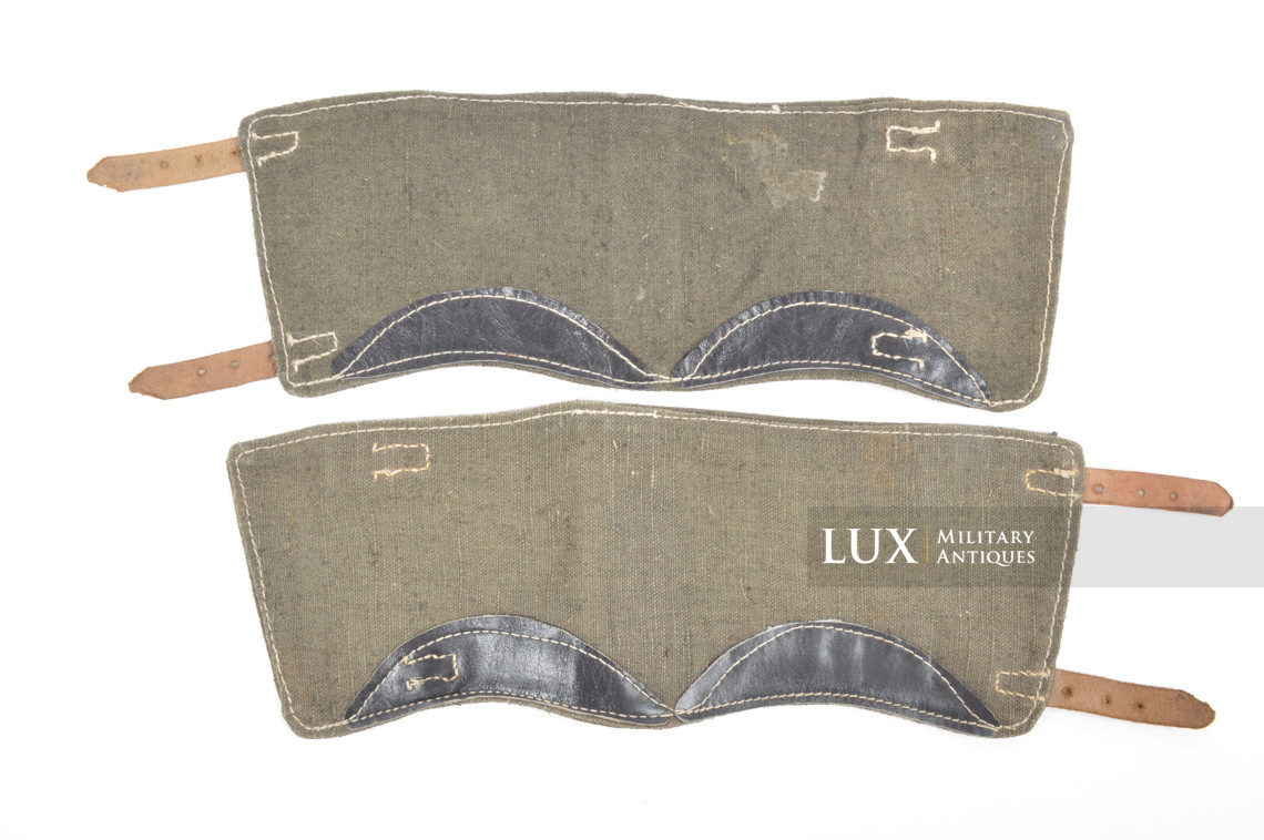 Unissued late-war Heer / Waffen-SS gaiters - photo 12