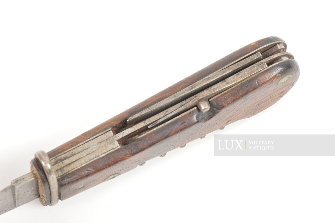 Rare couteau de combat allemand Heer / Waffen-SS multi-outils, « PUMA » - photo 17