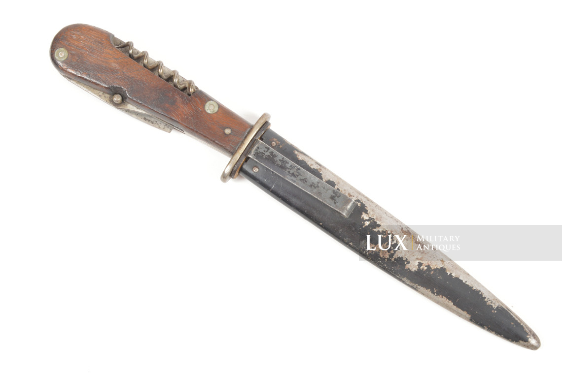 Rare couteau de combat allemand Heer / Waffen-SS multi-outils, « PUMA » - photo 8