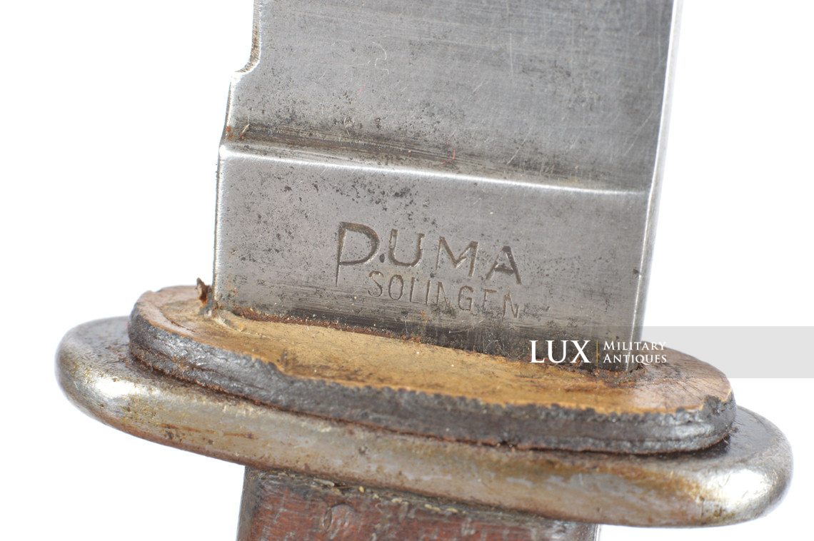 Rare couteau de combat allemand Heer / Waffen-SS multi-outils, « PUMA » - photo 24