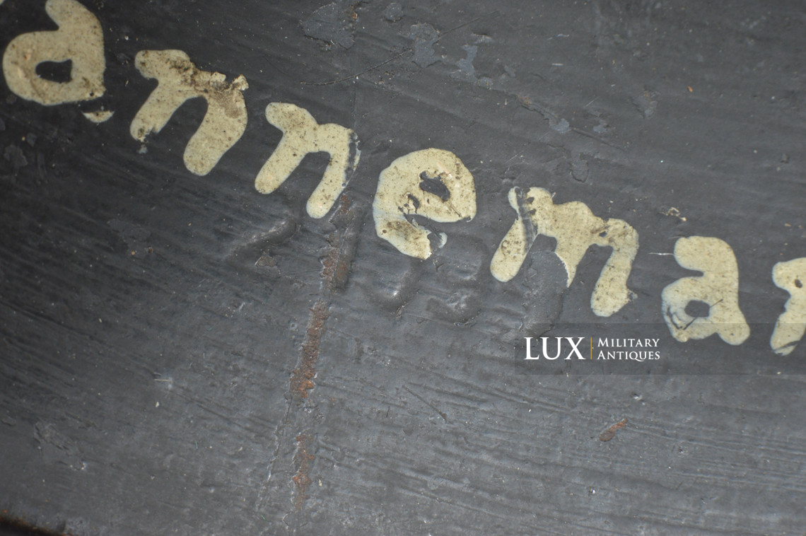 Rare casque M35 Luftwaffe grillagé camouflé deux tons - photo 66