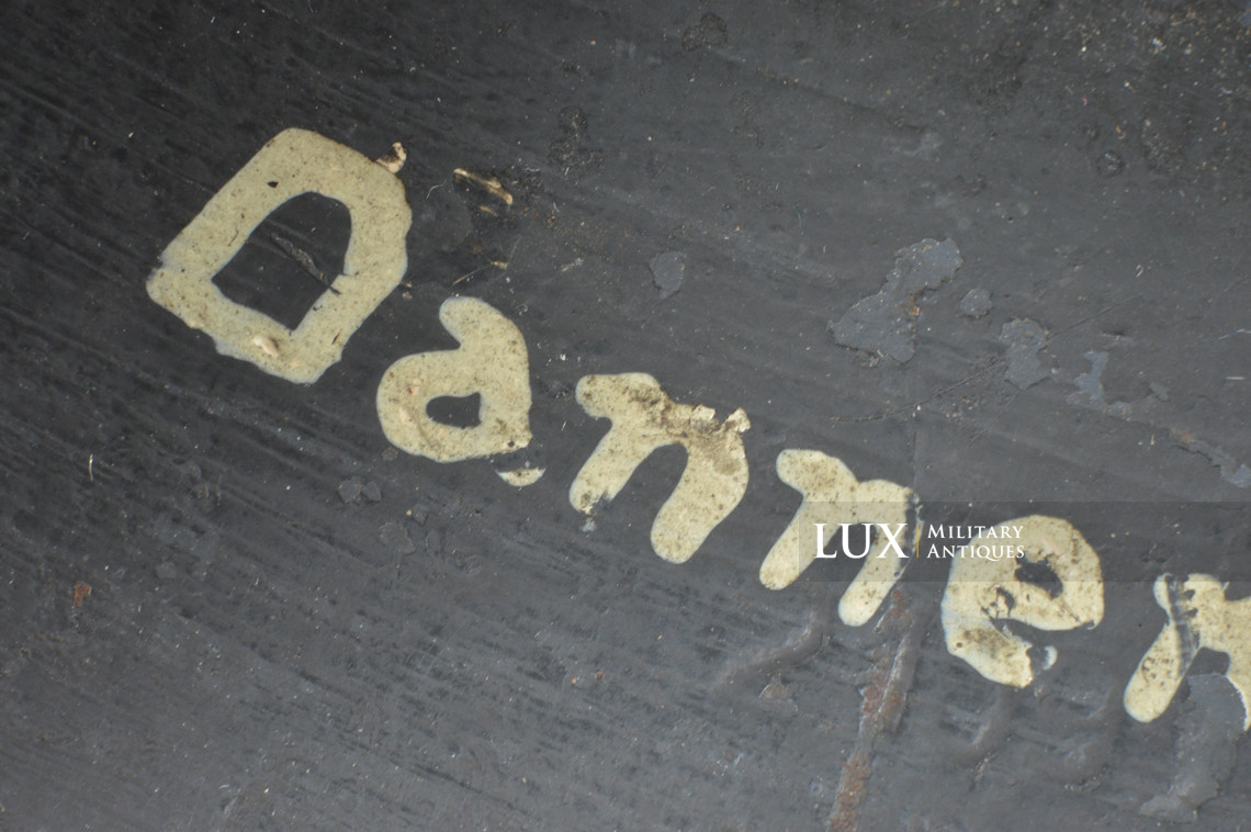 Rare casque M35 Luftwaffe grillagé camouflé deux tons - photo 67