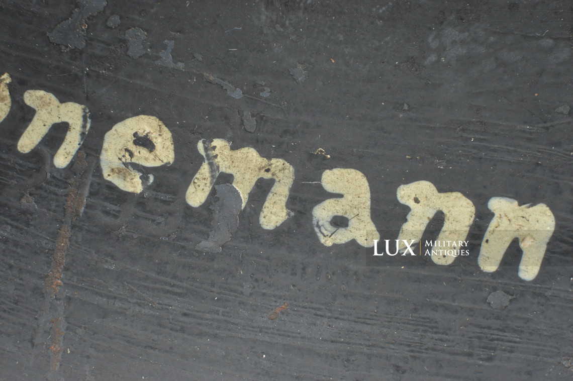 Rare casque M35 Luftwaffe grillagé camouflé deux tons - photo 68