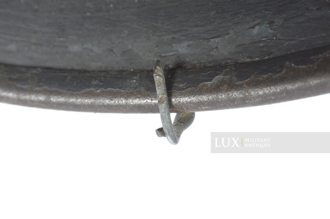 Rare casque M35 Luftwaffe grillagé camouflé deux tons - photo 74