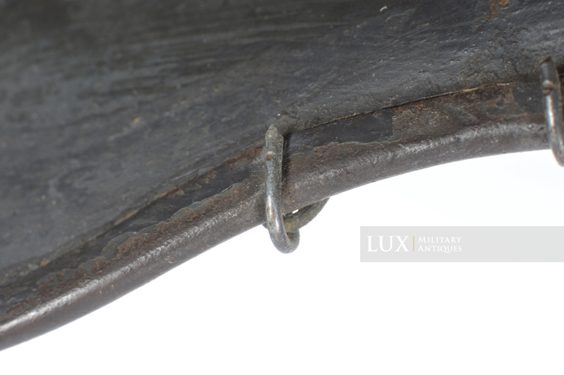 Rare casque M35 Luftwaffe grillagé camouflé deux tons - photo 75