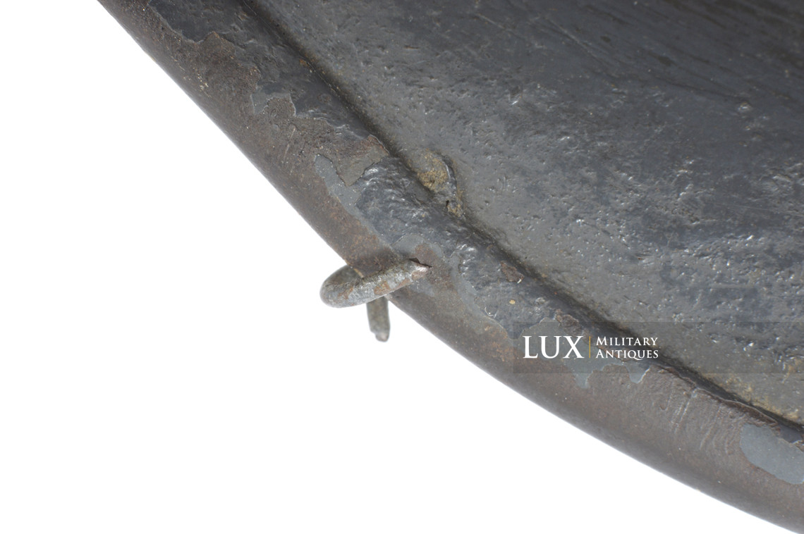 Rare casque M35 Luftwaffe grillagé camouflé deux tons - photo 76