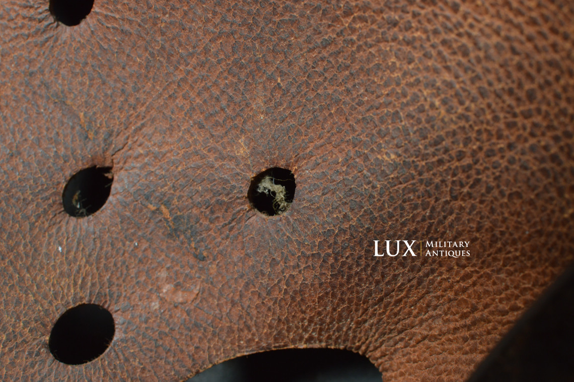 Rare casque M35 Luftwaffe grillagé camouflé deux tons - photo 79