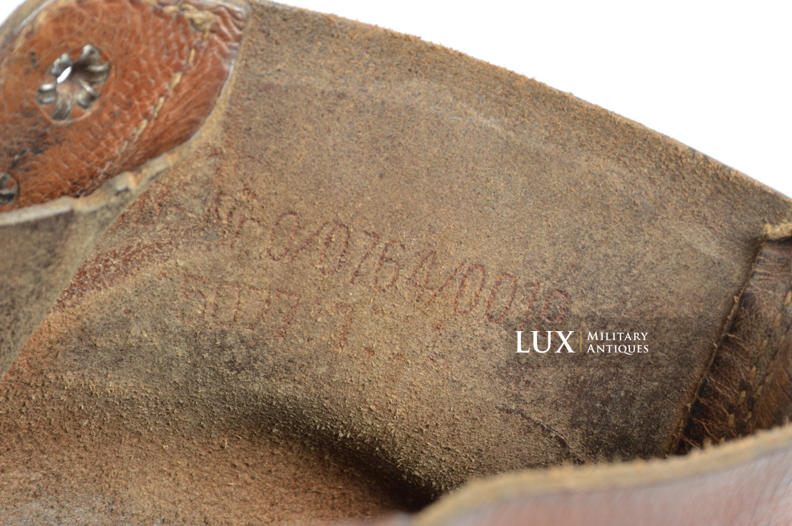 Brodequins de combat allemands fin de guerre, « RBNr » - photo 14