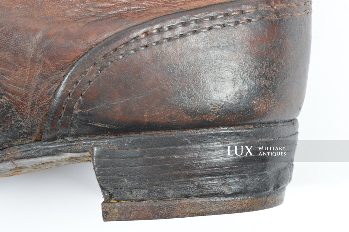 Brodequins de combat allemands fin de guerre, « RBNr » - photo 15