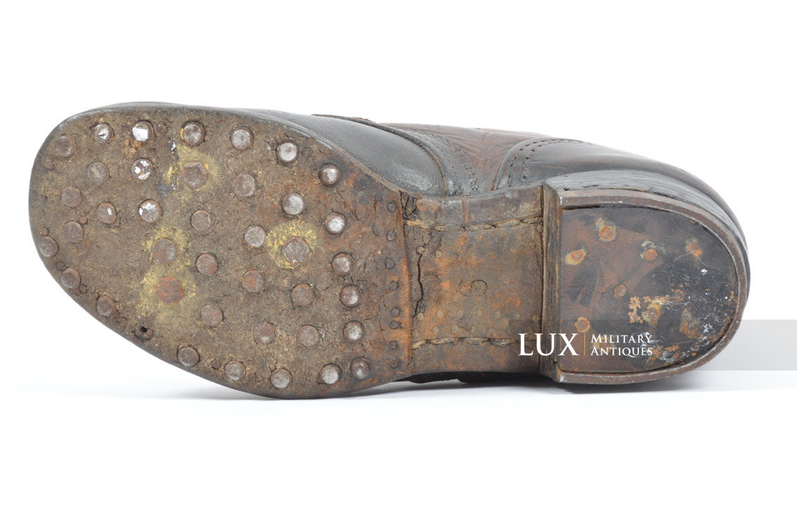Brodequins de combat allemands fin de guerre, « RBNr » - photo 17