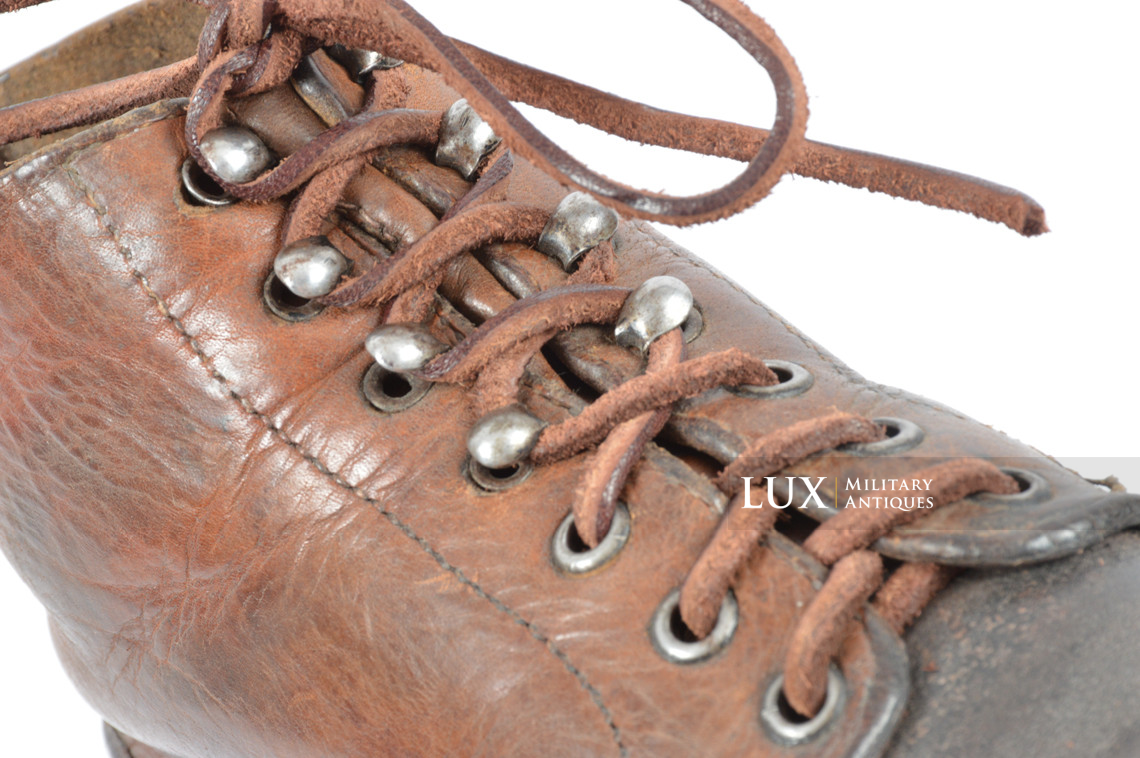 Brodequins de combat allemands fin de guerre, « RBNr » - photo 21
