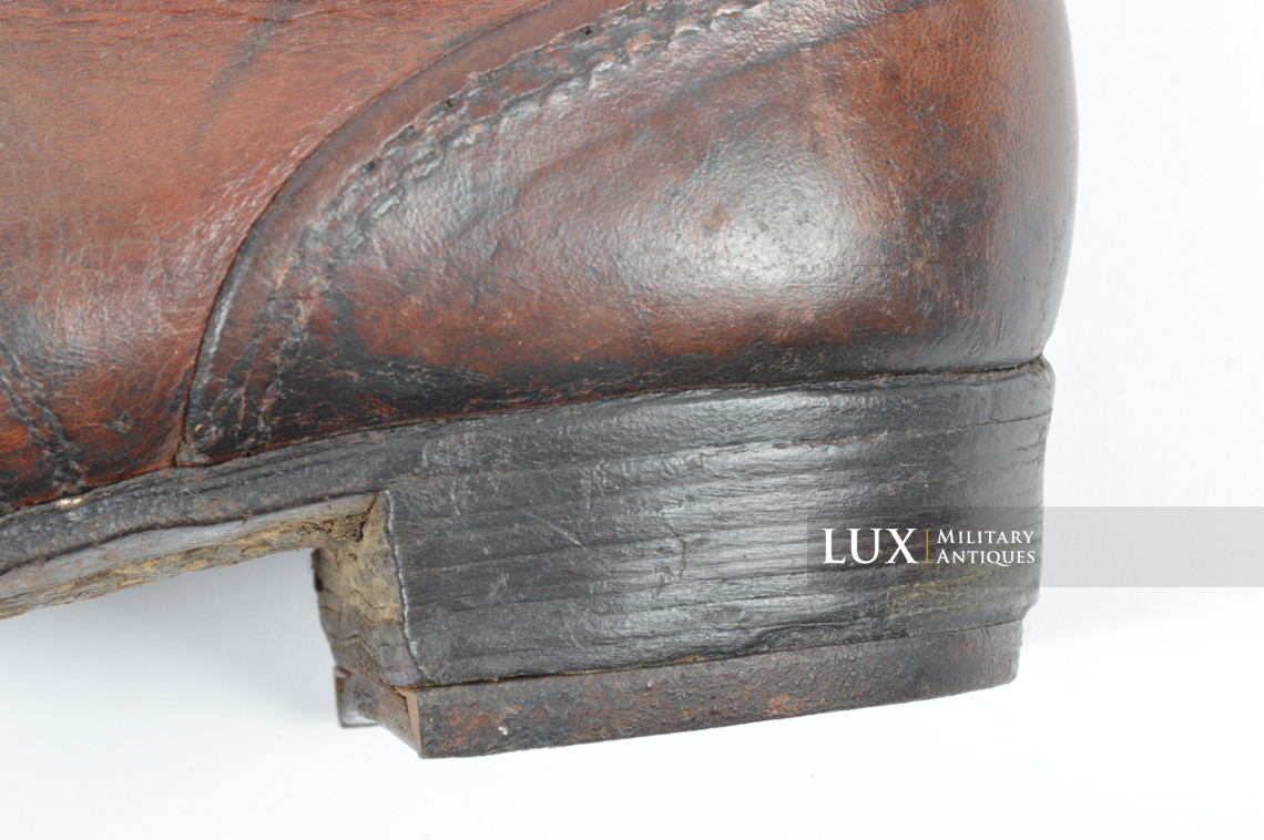 Brodequins de combat allemands fin de guerre, « RBNr » - photo 25