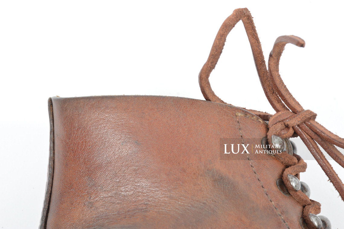 Brodequins de combat allemands fin de guerre, « RBNr » - photo 28