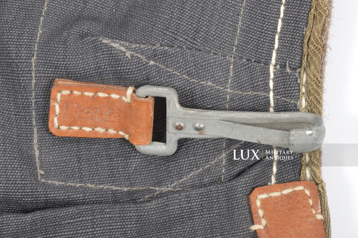 Housse de protection culasse MG34 en toile bleue, état neuf, « bdq.43 » - photo 13