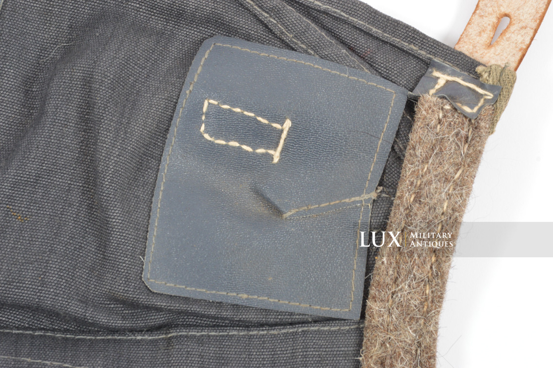 Housse de protection culasse MG34 en toile bleue, état neuf, « bdq.43 » - photo 22