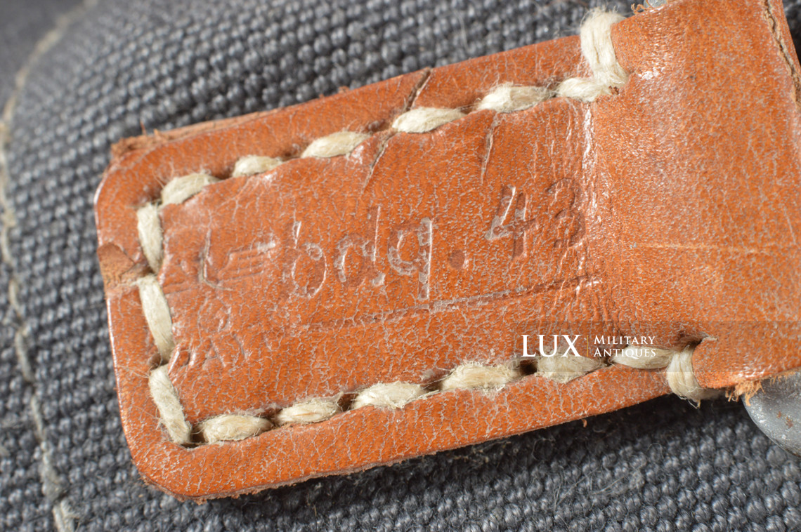 Housse de protection culasse MG34 en toile bleue, état neuf, « bdq.43 » - photo 14