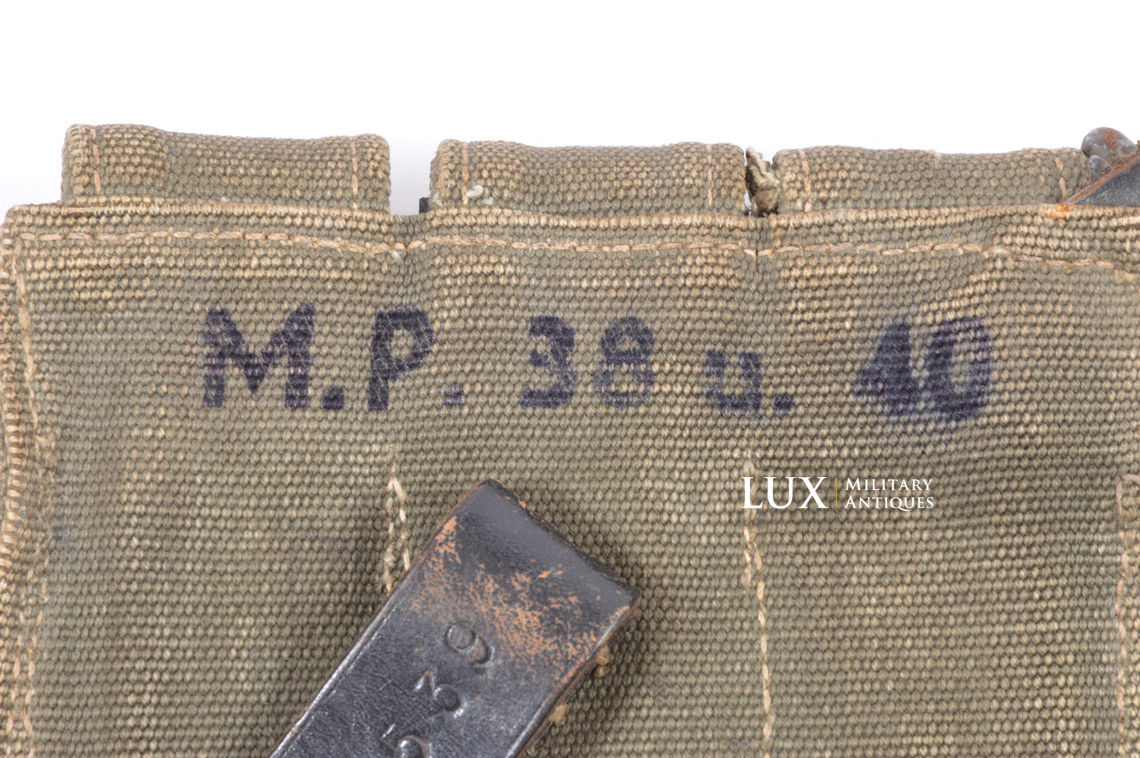 Rare porte chargeurs MP38/40 précoce, « jhg41 » - photo 13