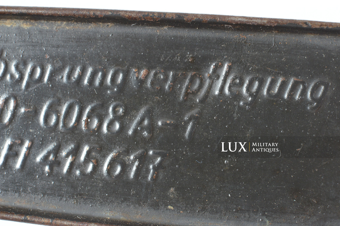 Rare boite de ration de survie Luftwaffe, « Dose für Absprungverpflegung » - photo 12