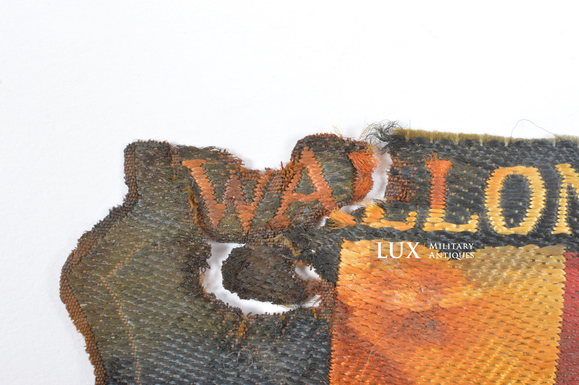 Rare Heer / Waffen-SS foreign volunteer « Wallonie » sleeve badge - photo 8