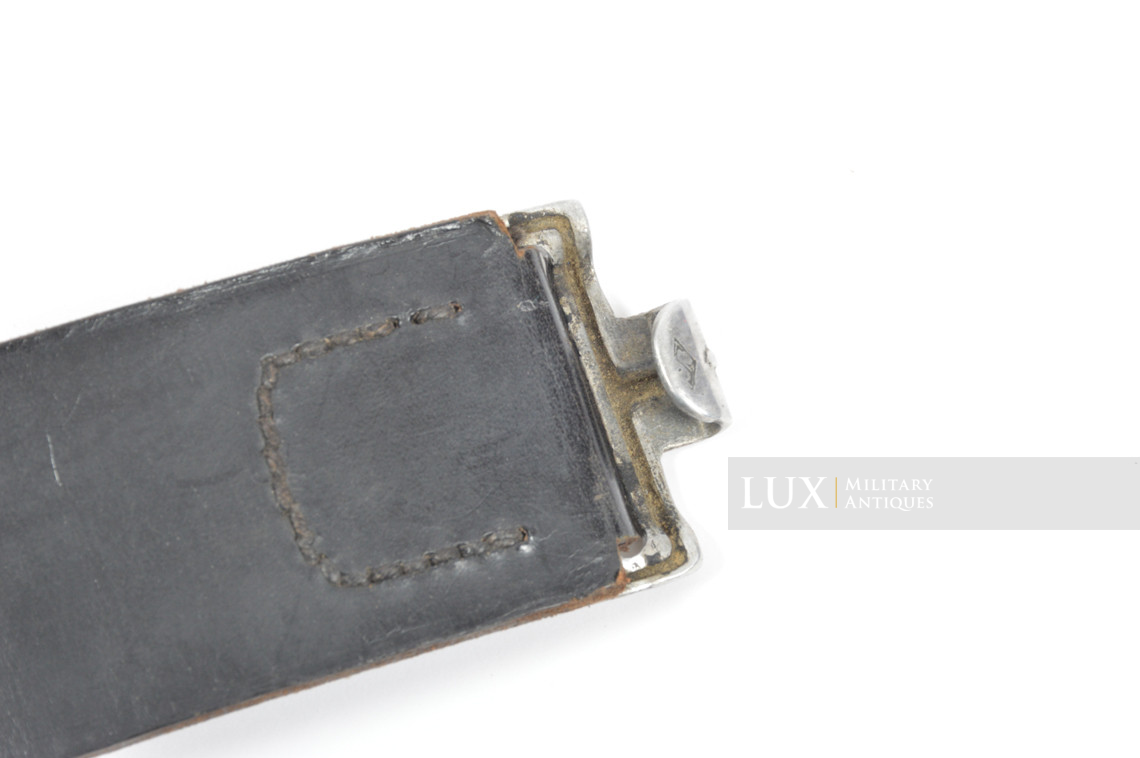 Early German leather belt, « DRK » - photo 8