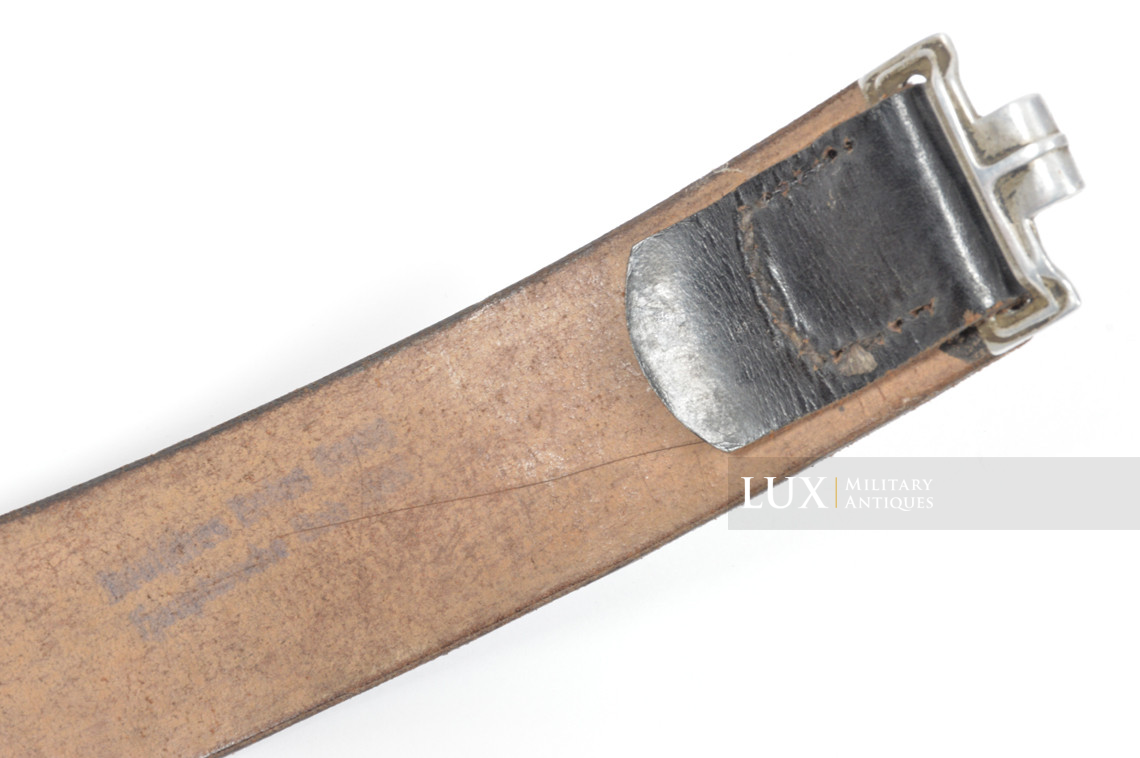 Early German leather belt, « DRK » - photo 9
