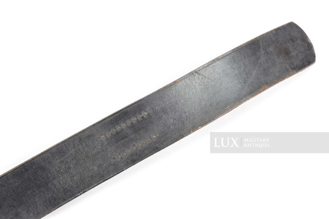 Early German leather belt, « DRK » - photo 12
