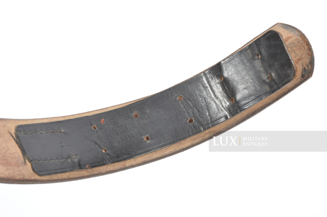 Early German leather belt, « DRK » - photo 14
