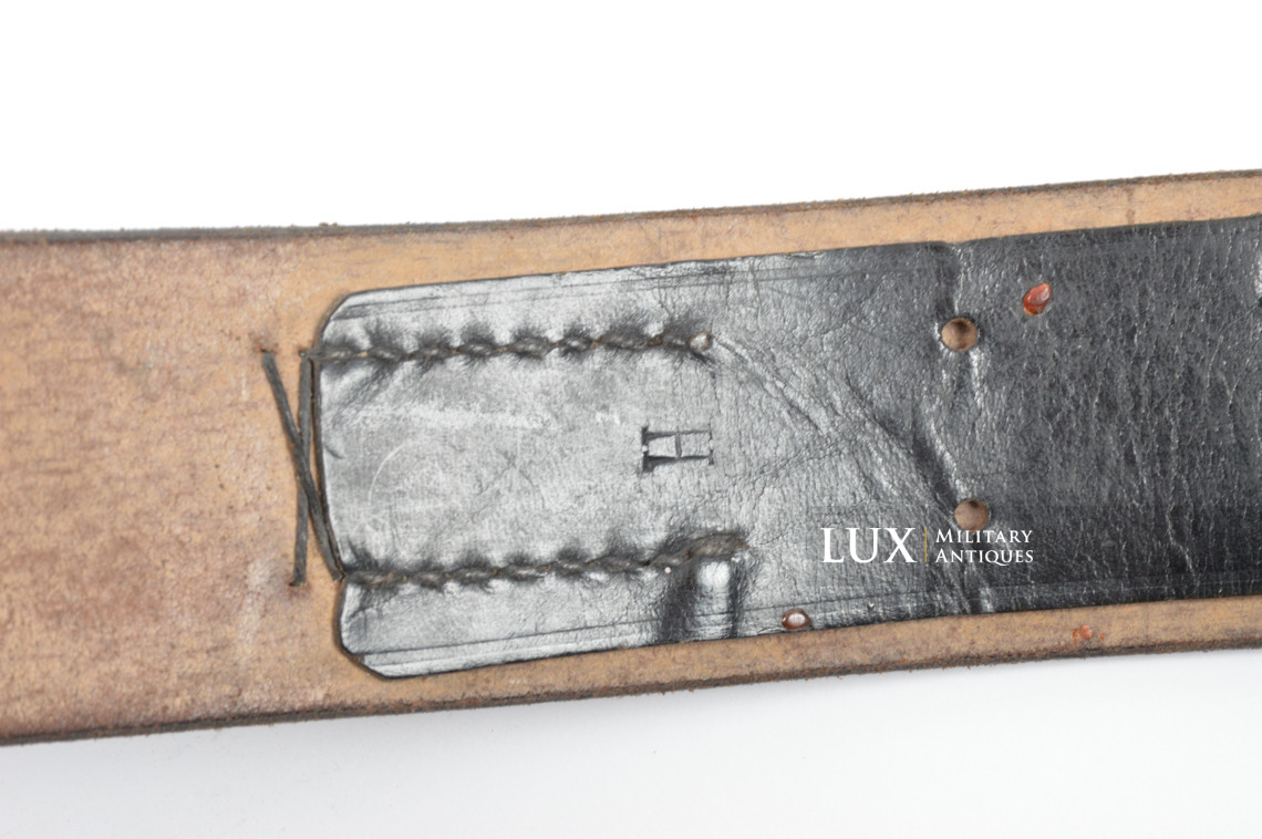 Early German leather belt, « DRK » - photo 15