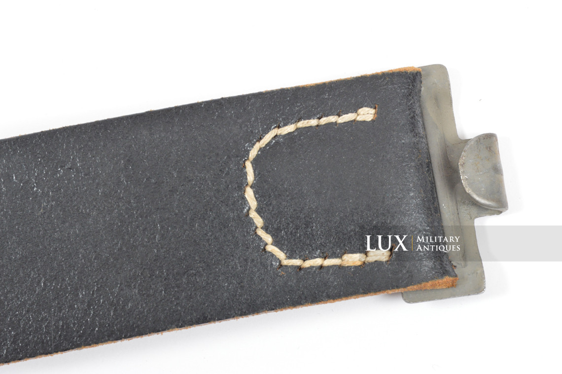 German late-war leather belt, RBNr « 0/0485/0002 » - photo 8