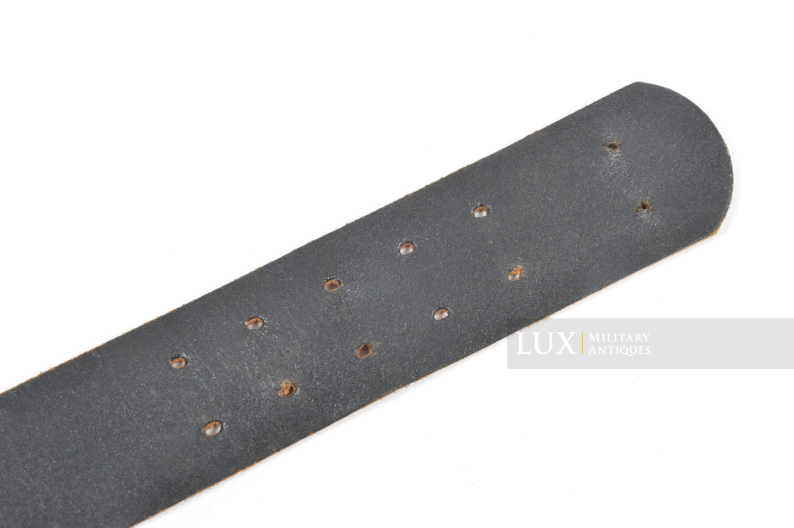 German late-war leather belt, RBNr « 0/0485/0002 » - photo 10