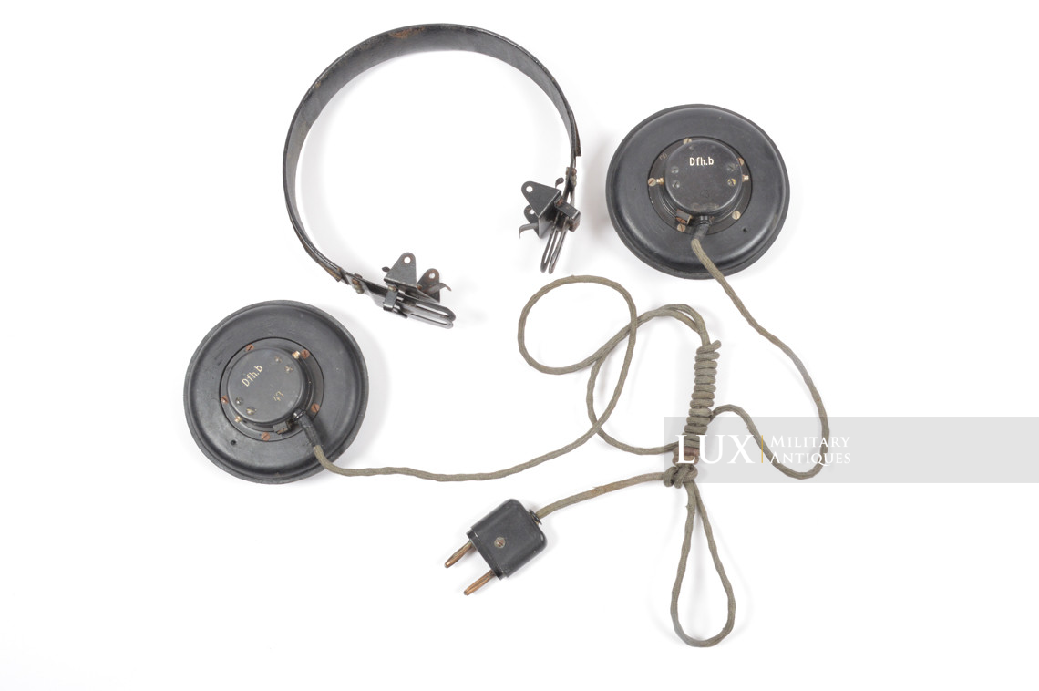German armored / panzer headphones, « Dfh.b 43 » - photo 12