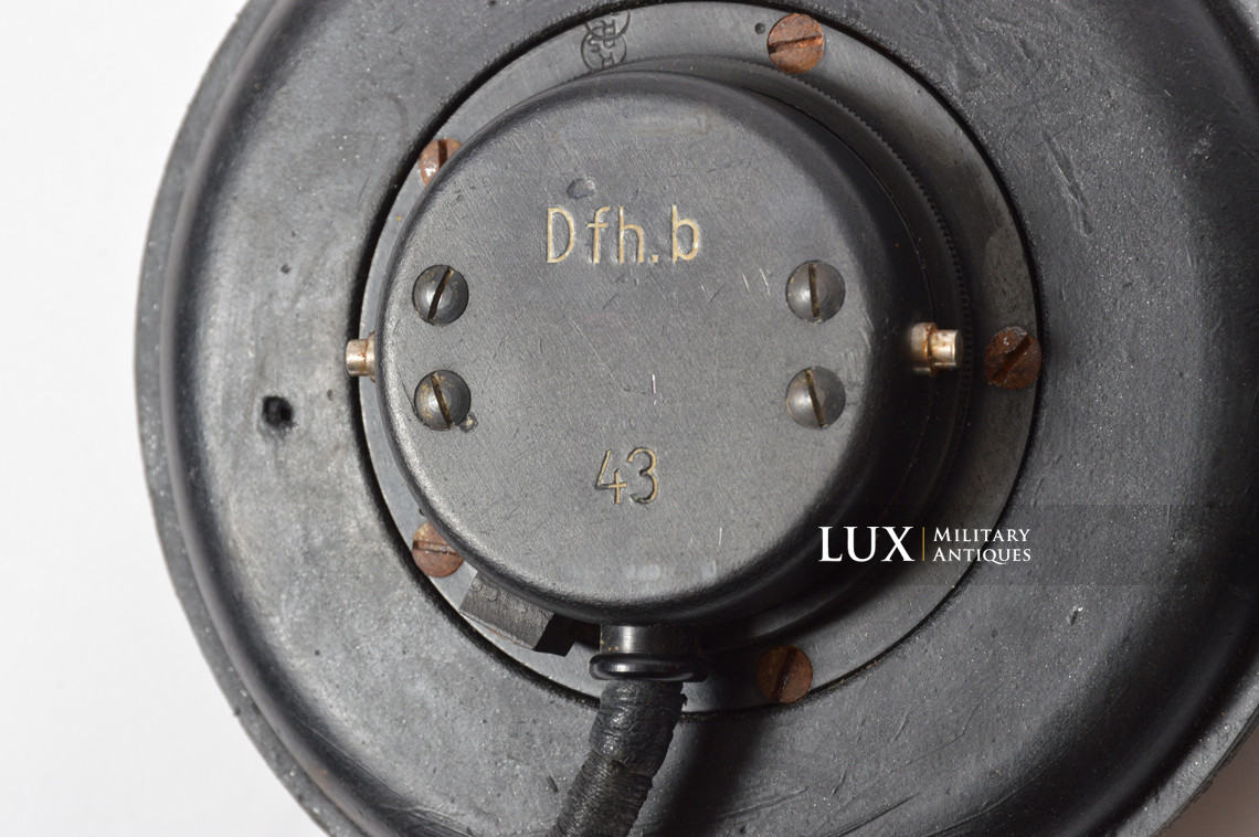 German armored / panzer headphones, « Dfh.b 43 » - photo 14