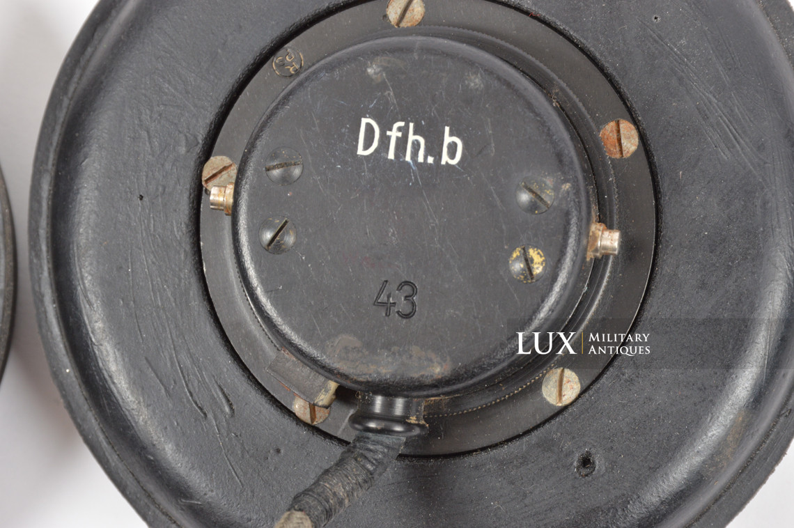 German armored / panzer headphones, « Dfh.b 43 » - photo 15