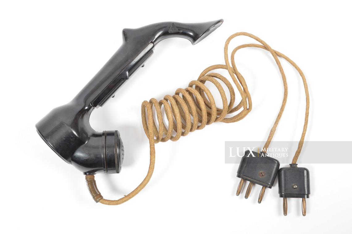 German field phone handset, « Hap2 » - photo 4