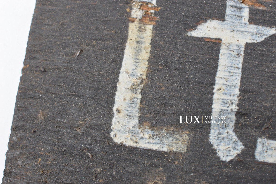 German wooden sign - photo 8