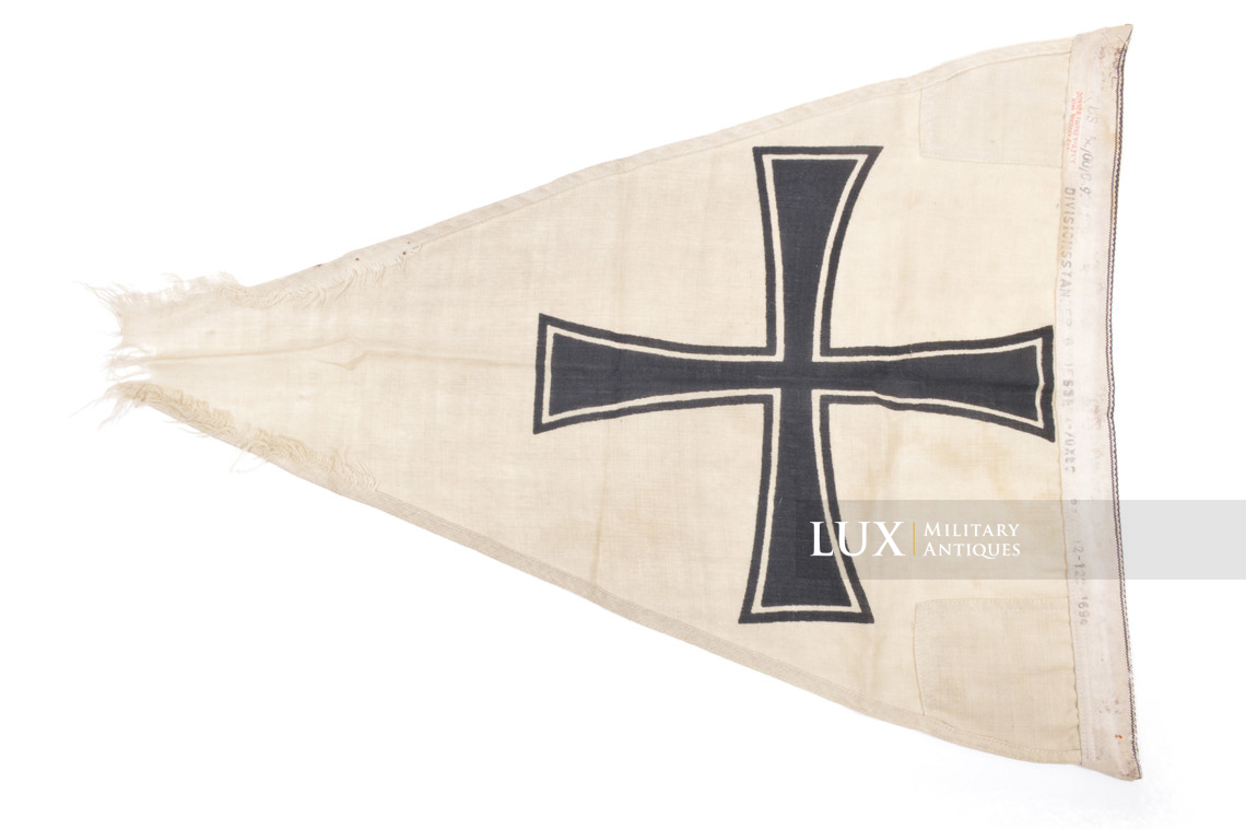 Kriegsmarine flotilla command pennant flag, « captured / combat used » - photo 14