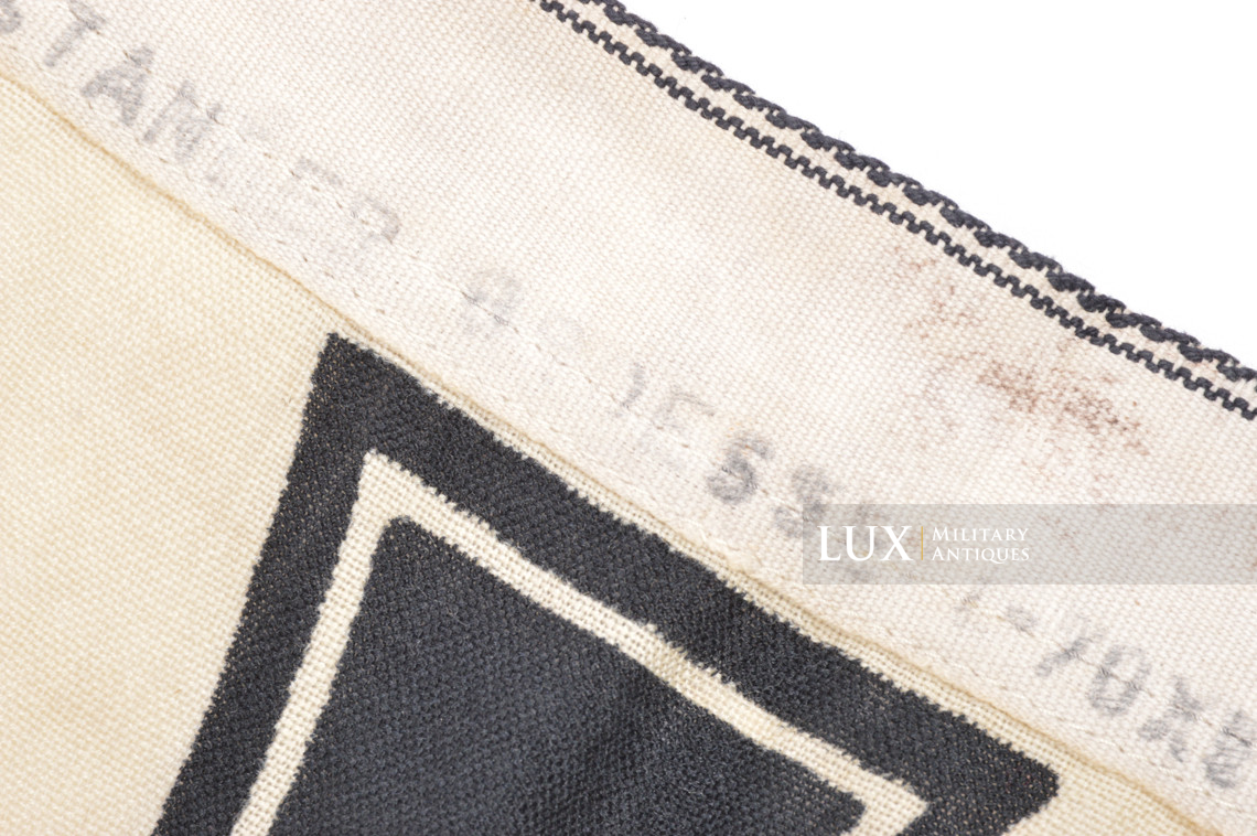 Kriegsmarine flotilla command pennant flag, « captured / combat used » - photo 17