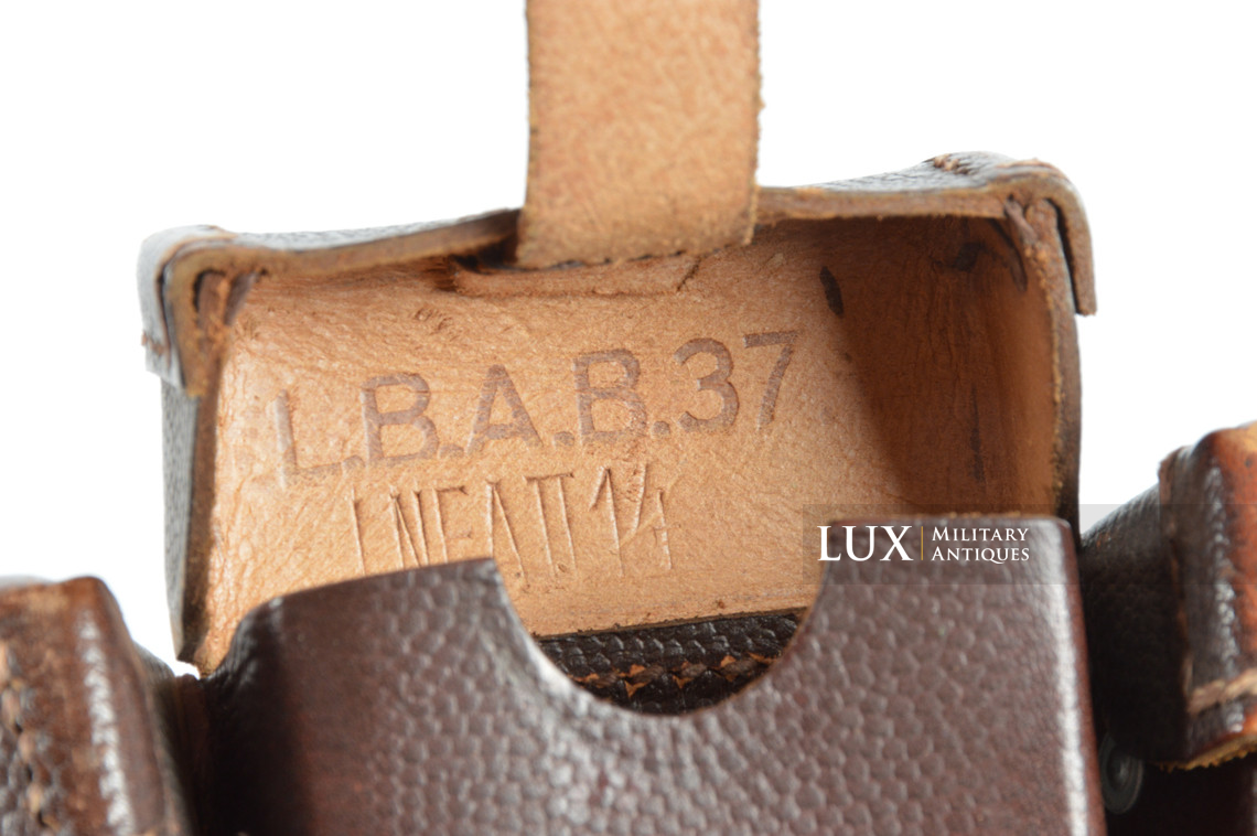 Cartouchières 98k Luftwaffe, régimentées, « L.B.A.37 » - photo 23
