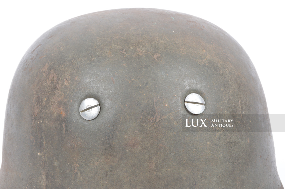 Casque M38 de parachutiste allemand fin de guerre, « ckl68 » - photo 22