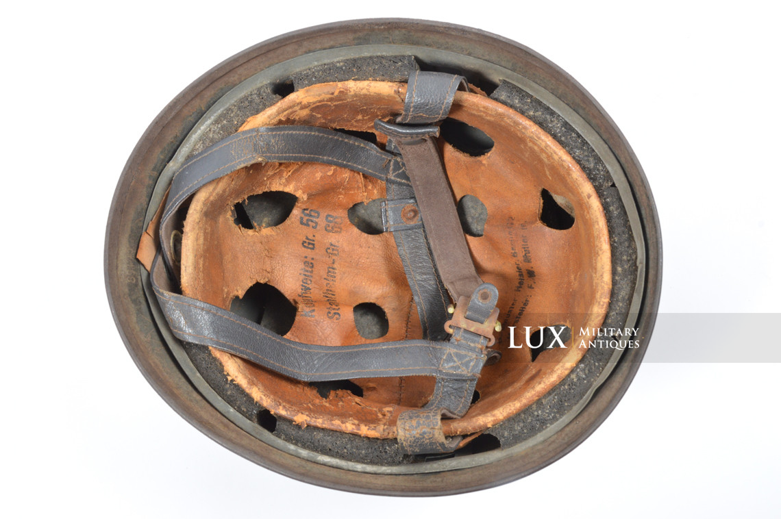 Casque M38 de parachutiste allemand fin de guerre, « ckl68 » - photo 25