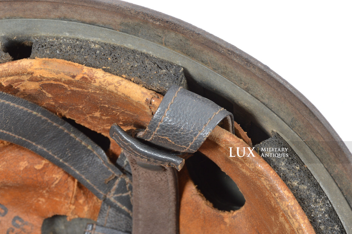 Casque M38 de parachutiste allemand fin de guerre, « ckl68 » - photo 27