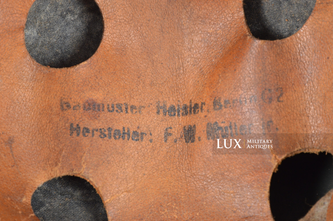 Casque M38 de parachutiste allemand fin de guerre, « ckl68 » - photo 41