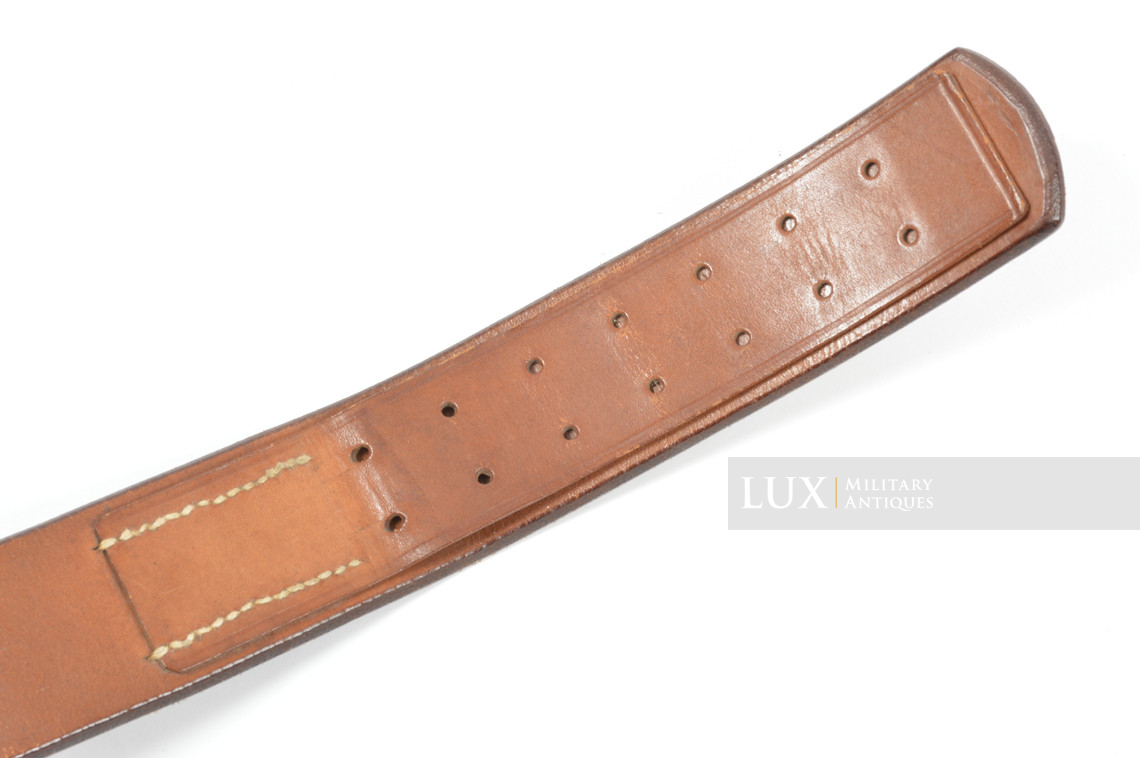 Cuir de ceinturon allemand précoce en cuir brun, « 1938 » - photo 16